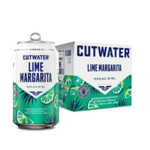 Cutwater Lime Tequila Margarita Cocktail – 4pk/12 Fl Oz